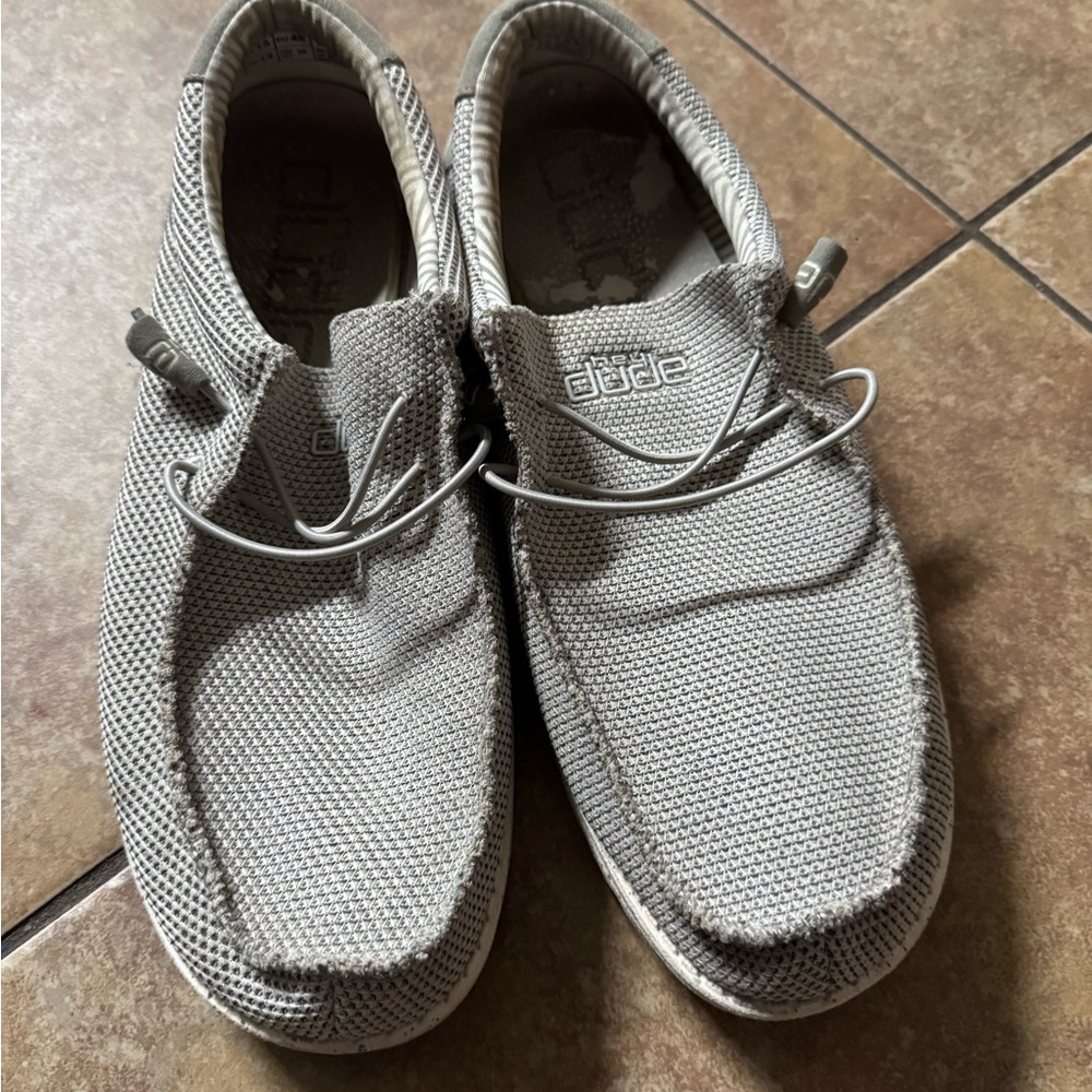 Hey Dude Men's Casual Gray Shoes